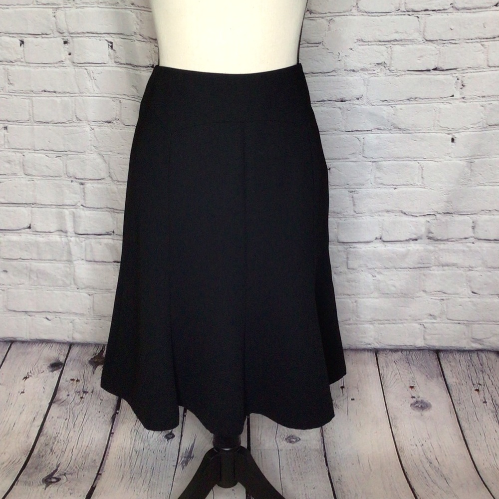 Jones Wear Essential Petites Black Career Wear Trumpet Skirt 12P